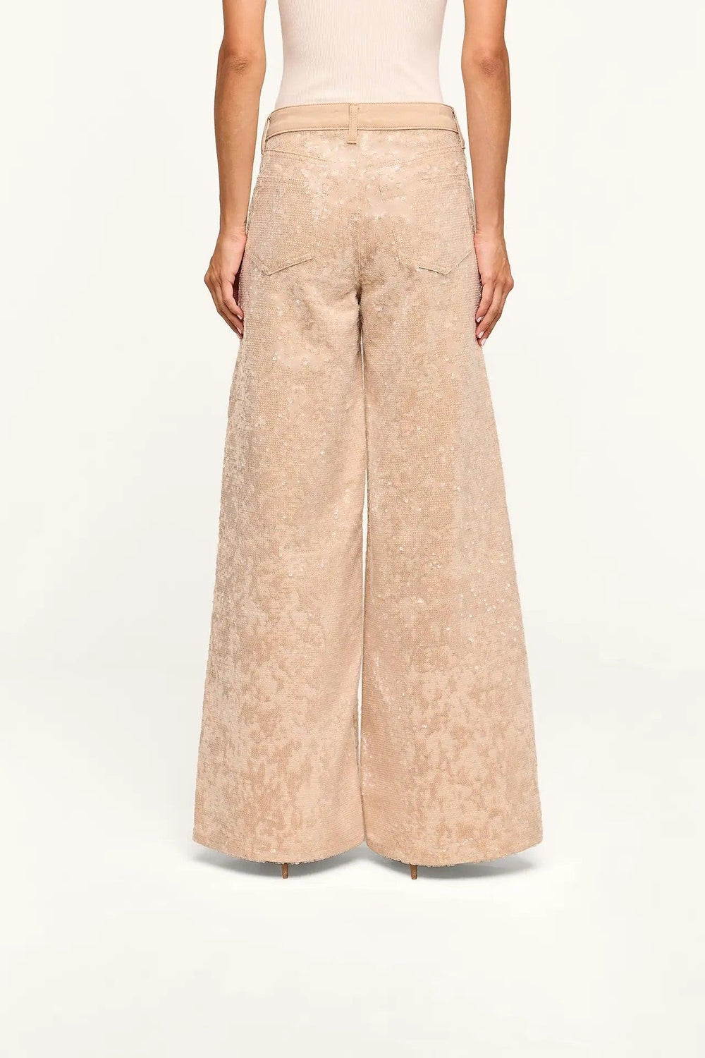 QUINCY WIDE LEG SEQUIN JEAN
