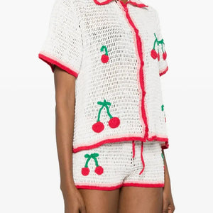 RUBY CROCHET SHIRT