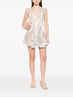 SHORT DRESS GARDENIA