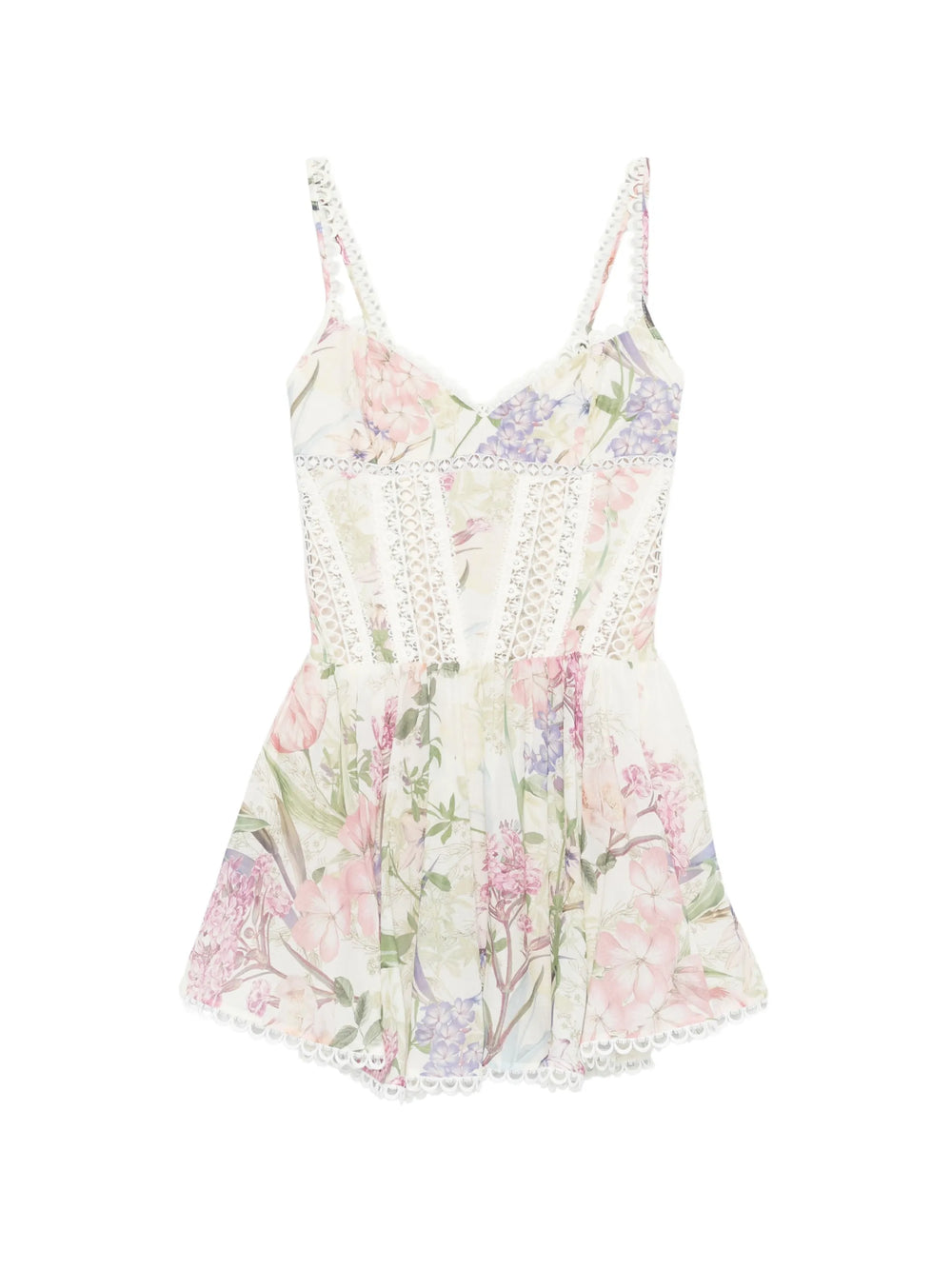 SHORT DRESS GARDENIA