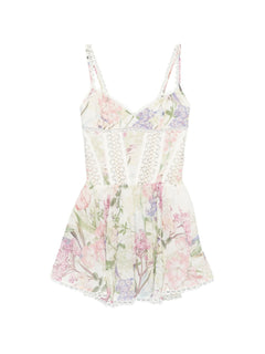 SHORT DRESS GARDENIA