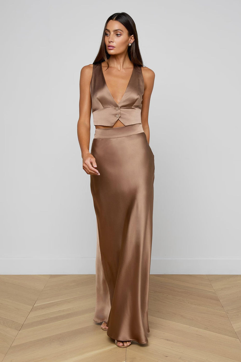 RYKER SILK MAXI SKIRT