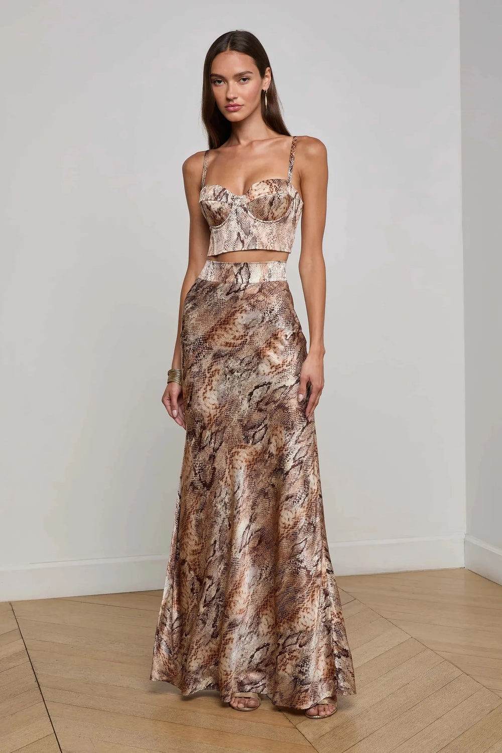 RYKER SILK MAXI SKIRT