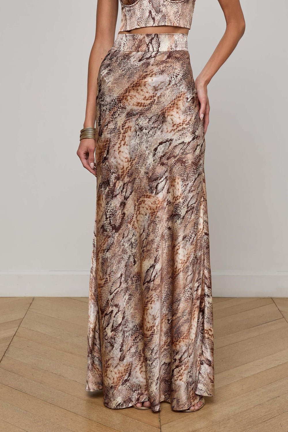 RYKER SILK MAXI SKIRT