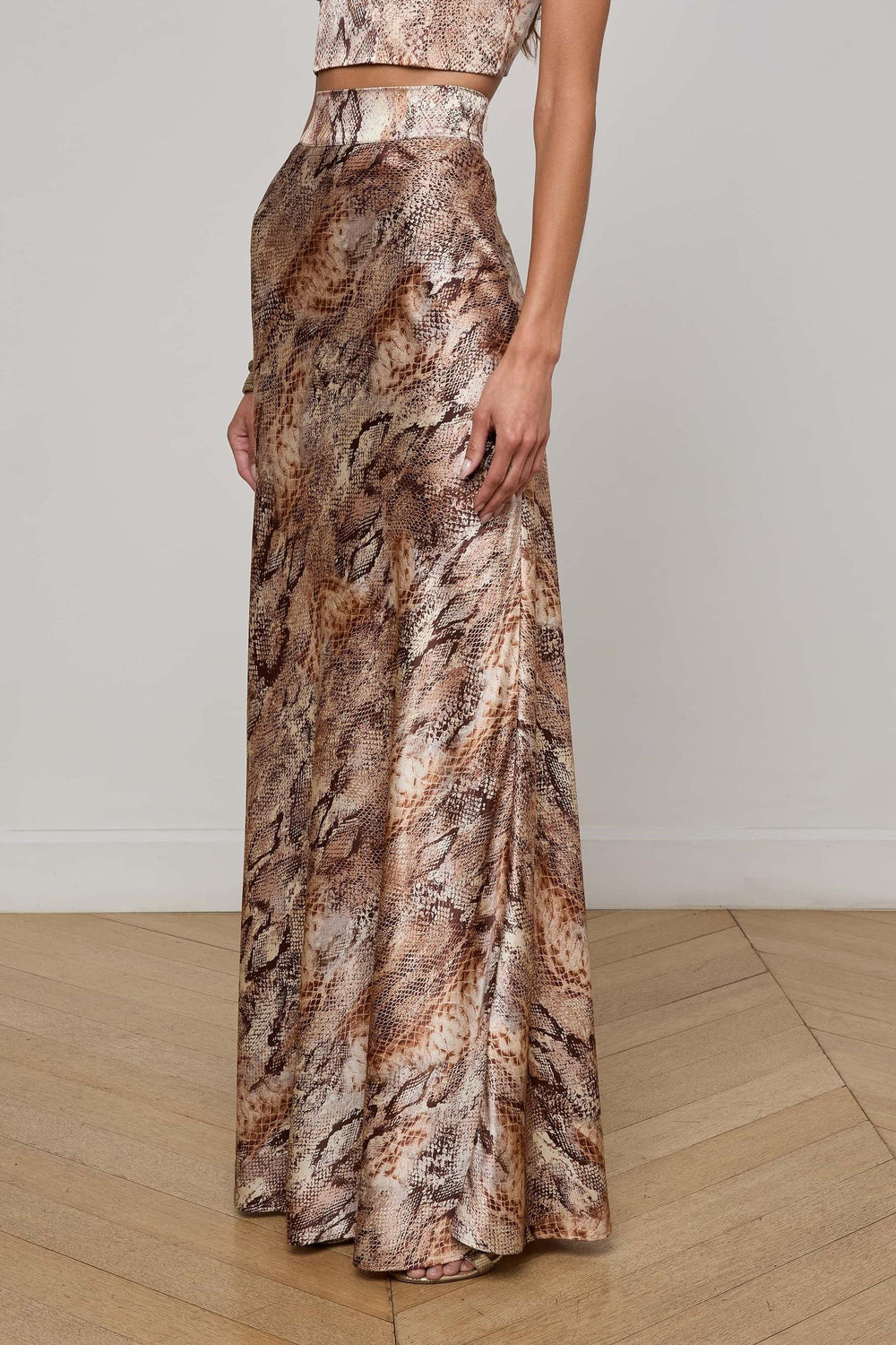 RYKER SILK MAXI SKIRT