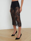 MAKENA LACE PENCIL SKIRT