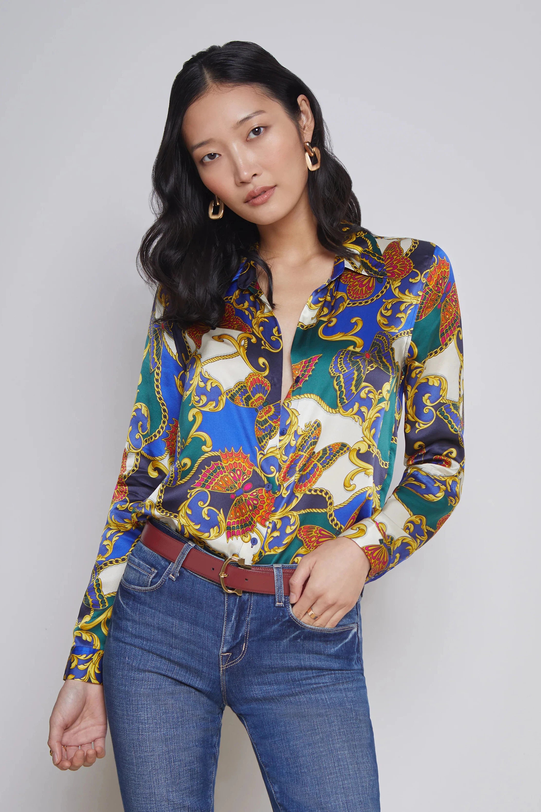 Butterfly blouse online