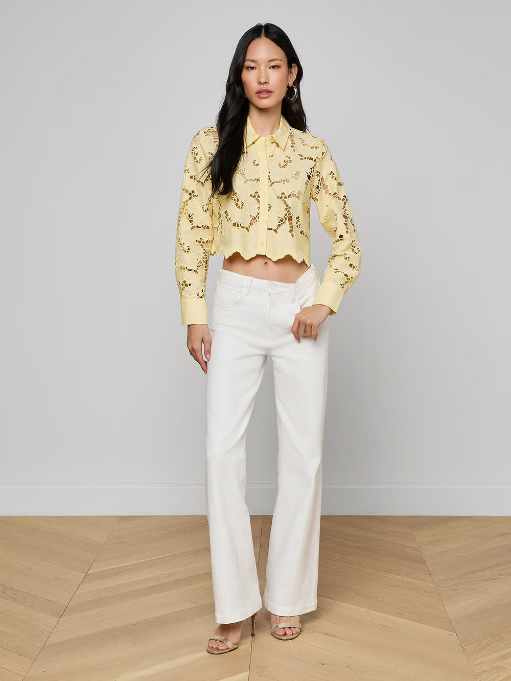 SEYCHELLE CROPPED BUTTONDOWN