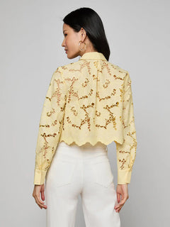 SEYCHELLE CROPPED BUTTONDOWN