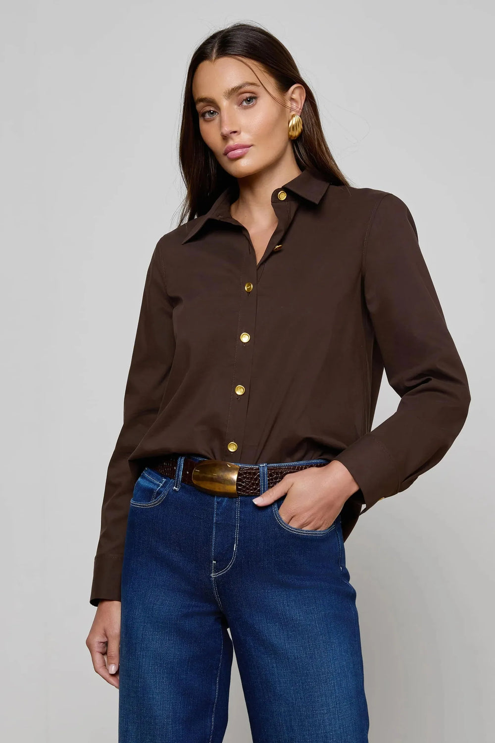 ELLERY LONG SLEEVE BLOUSE