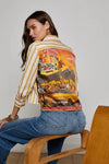 FAWN DESERT PRINT SHIRT
