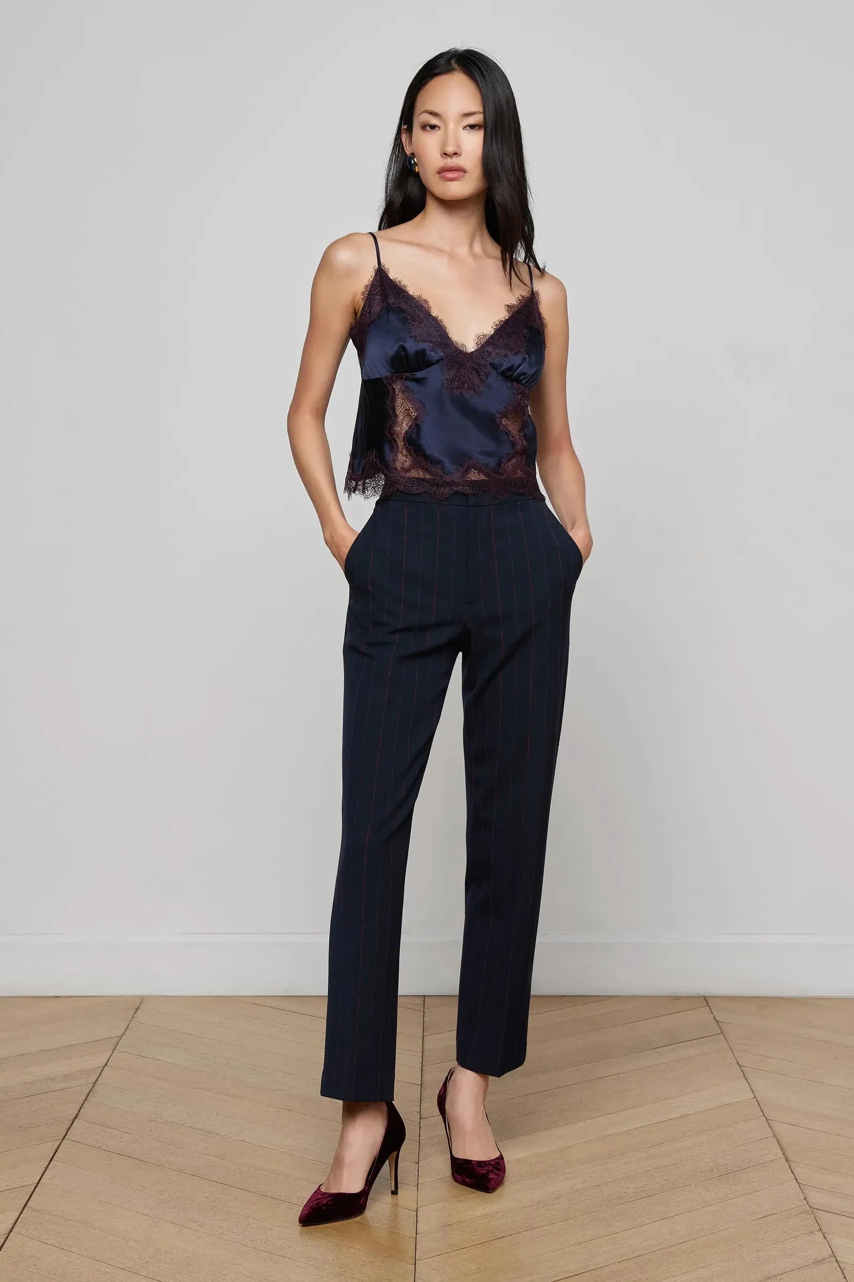 KIMBER INSERT LACE CAMI