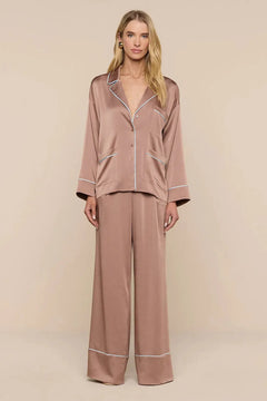 MARA LAPEL RELAXED BLOUSE