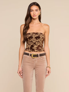 PAULETTE SLEEVELESS STRAPLESS CORSET