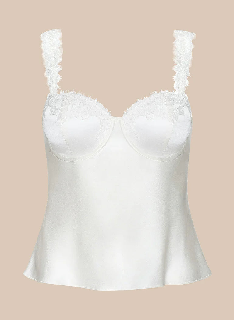 SOLEIA LACE STRAP CUP CAMISOLE