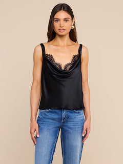 EVADNE COWL NECK TANK WITH BRASSIERE