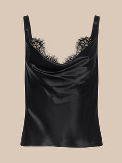 EVADNE COWL NECK TANK WITH BRASSIERE
