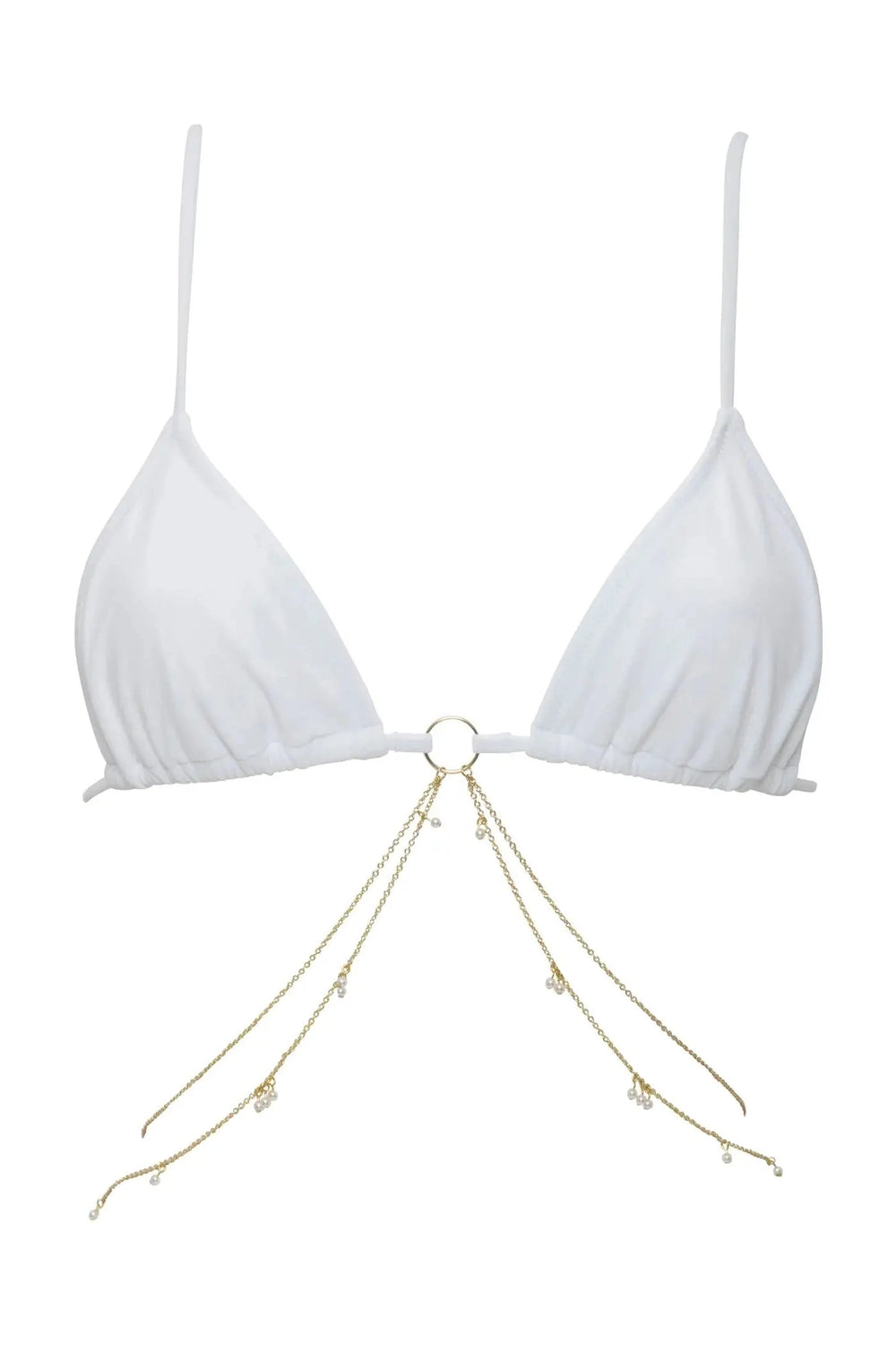 CHAIN BIKINI TOP