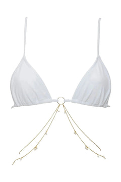 CHAIN BIKINI TOP