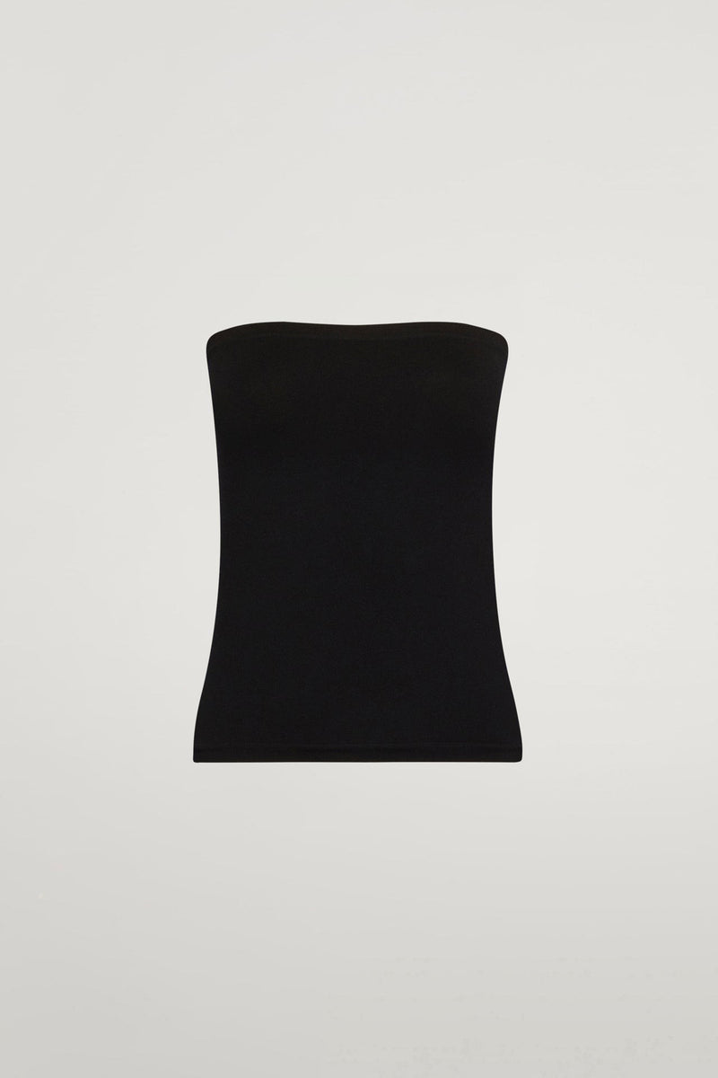 WOLFORD FATAL SLEEVELESS TOP IN BLACK