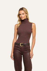 CECI SLEEVELESS TURTLENECK