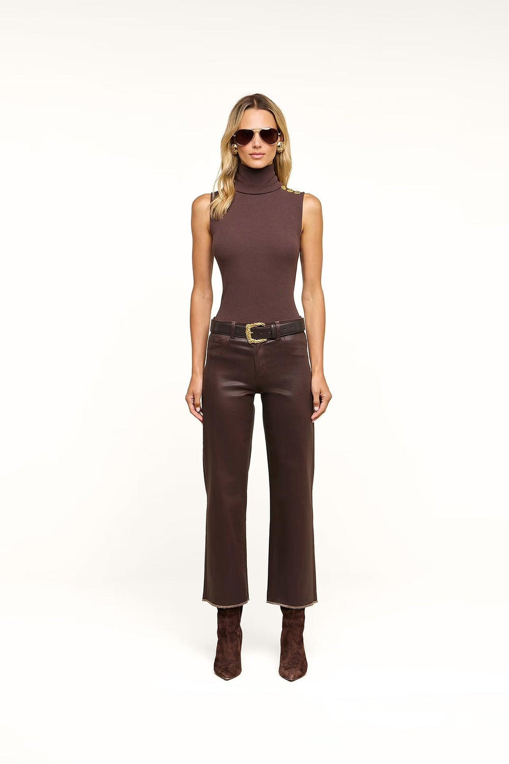 CECI SLEEVELESS TURTLENECK
