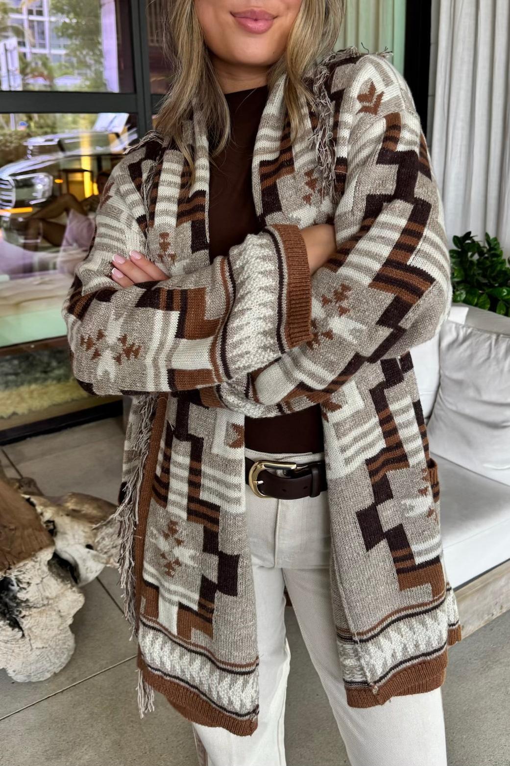 JAIR FRINGE CARDIGAN
