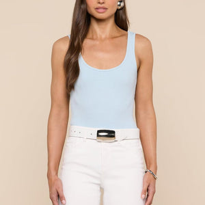 NICA SCOOP NECK TANK BODYSUIT