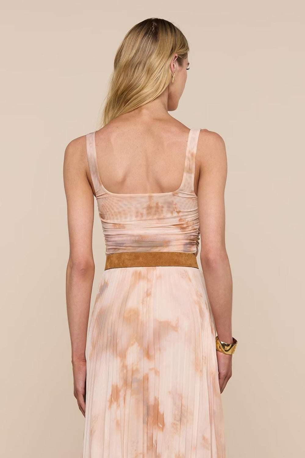 RASHA SHIRRED TANK