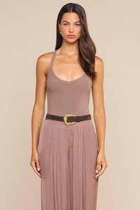 WRENNA RACERBACK BODYSUIT