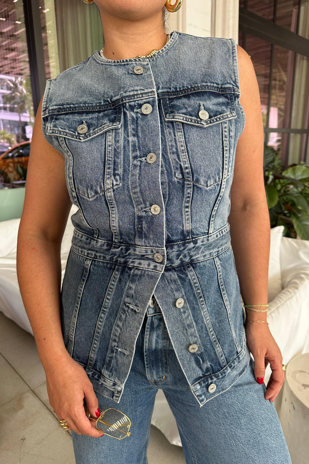 IDALENE VEST – Big Drop NYC