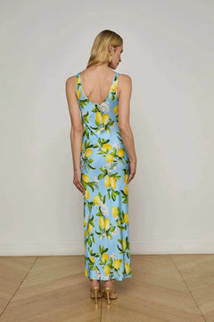 AKIYA SATIN MAXI DRESS