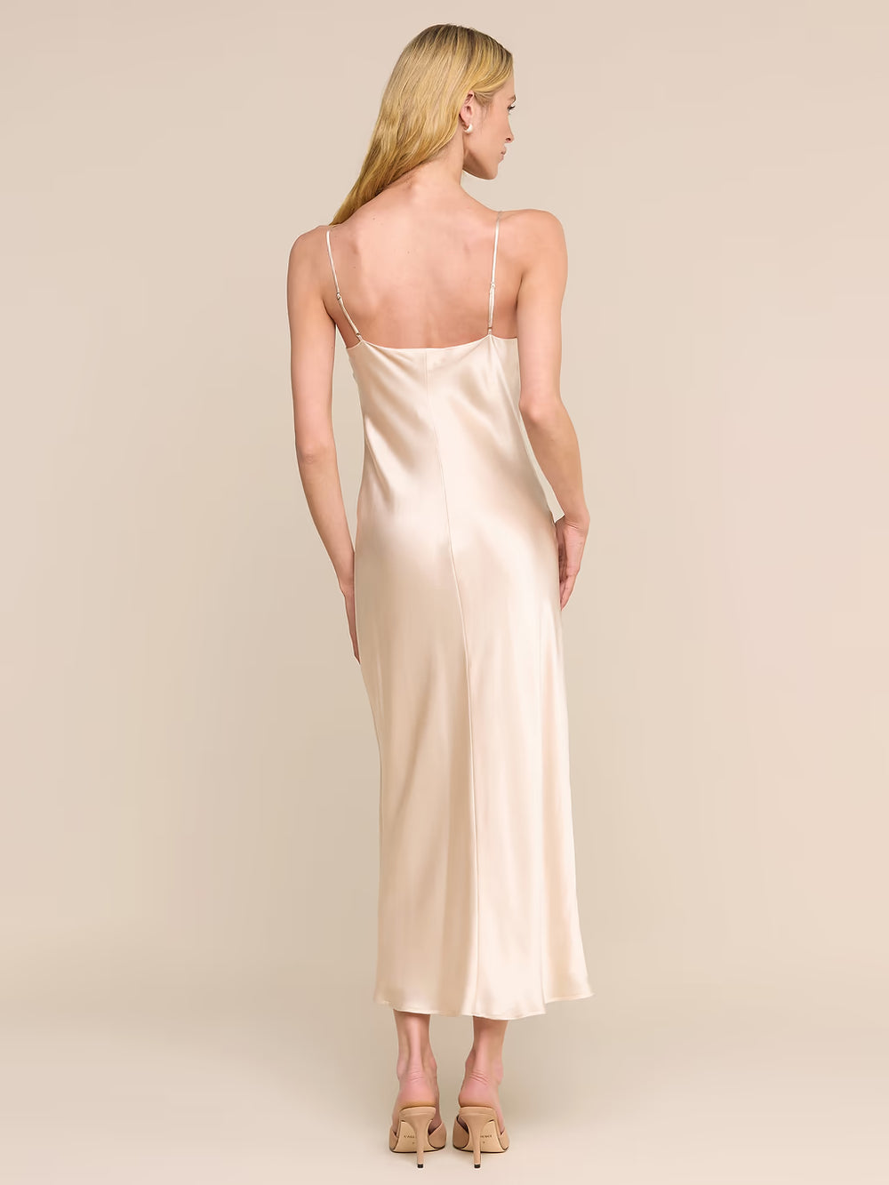 SERIDIE MID LENGTH SLIP DRESS