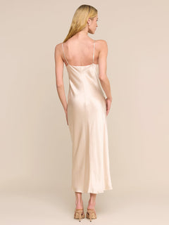 SERIDIE MID LENGTH SLIP DRESS