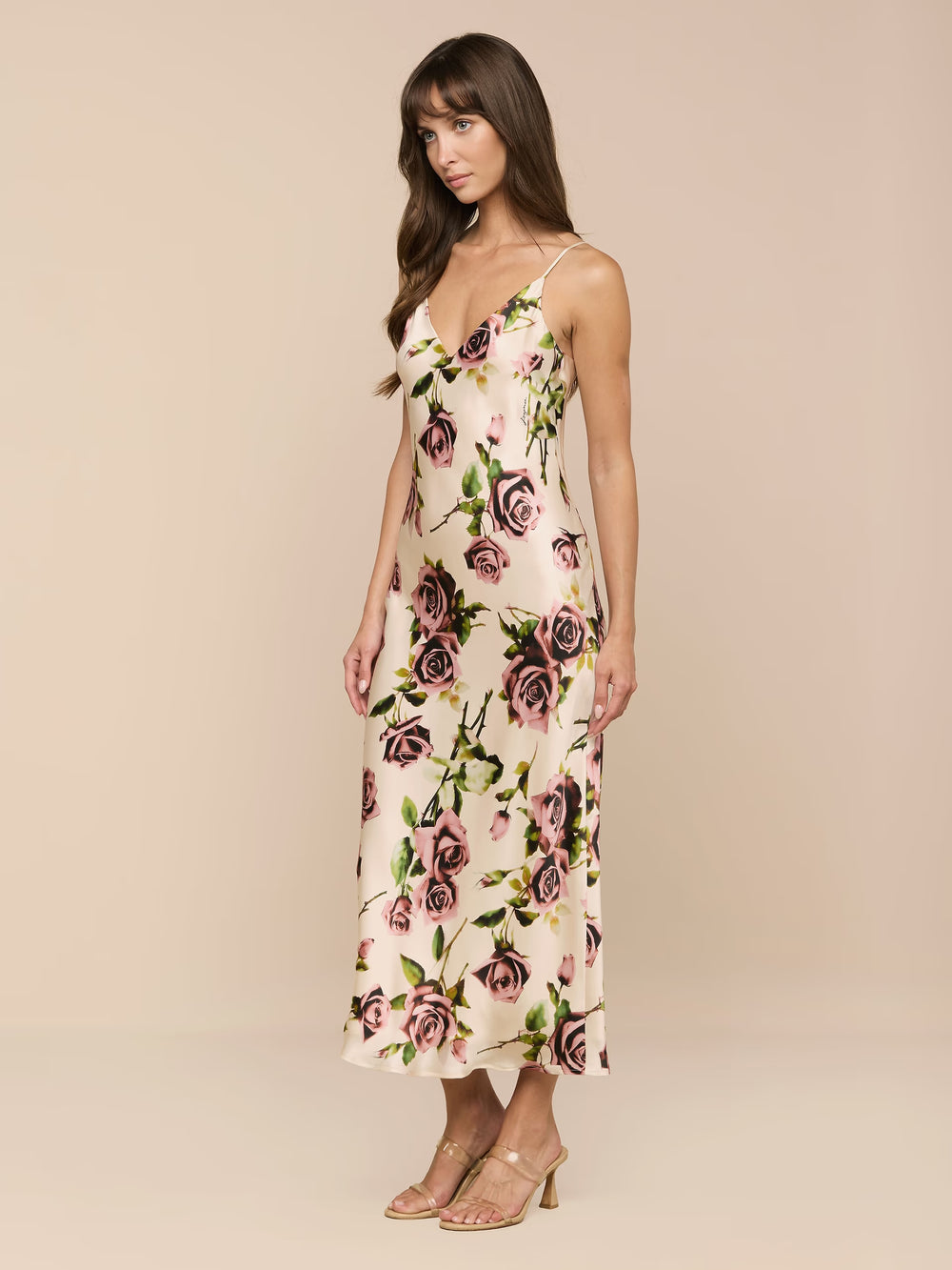 SERIDIE SILK SLIP DRESS