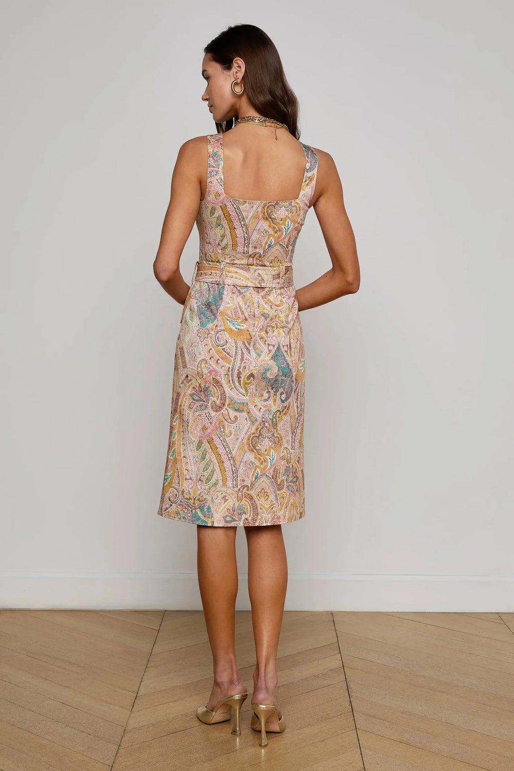 IDY BUTTON FRONT TANK DRESS