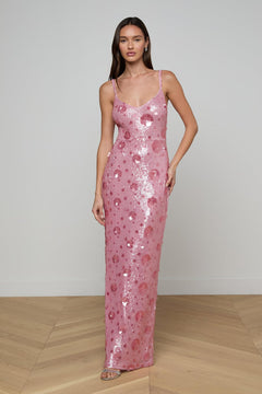 KARMA SEQUIN MAXI DRESS