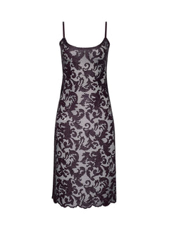 KAZUKO LASERCUT MIDI DRESS