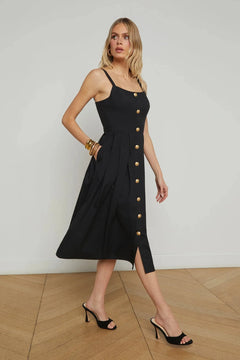 ESMERALDA SLEEVELESS MIDI DRESS
