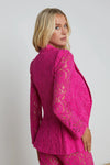 L'AGENCE CHAMBERLAIN BLAZER IN LIGHT RUBY