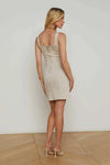 MIDY BUTTON FRONT MINI DRESS