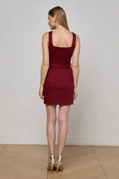 MIDY BUTTON FRONT MINI DRESS