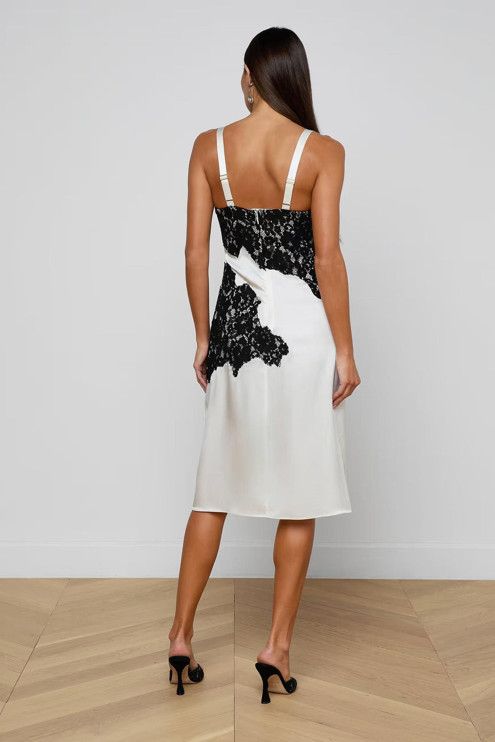 FENNA SILK LACE DRESS