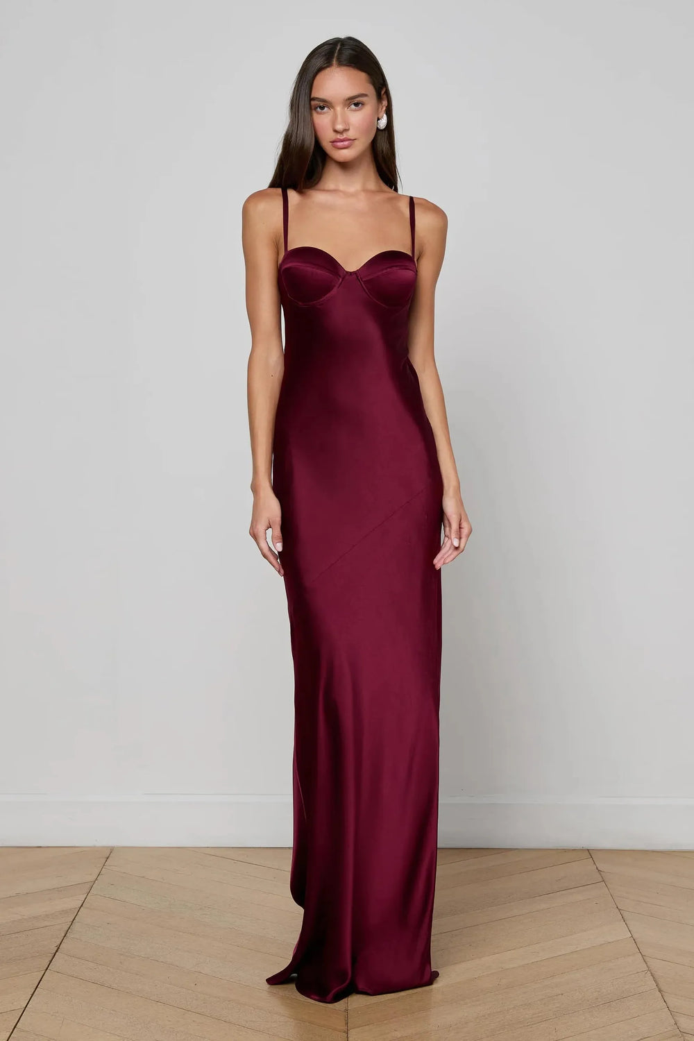 SAYLA BIAS CUT MAXI DRESS