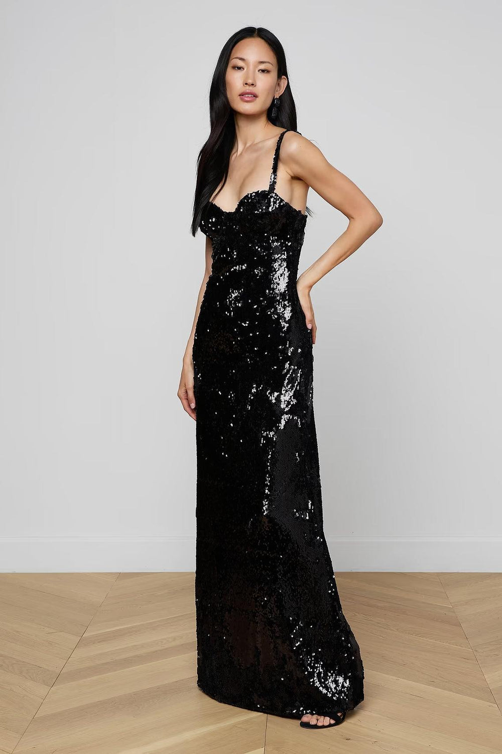 SAYLA BIAS CUT MAXI DRESS