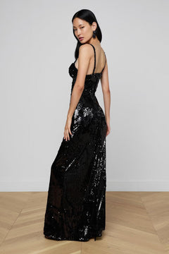 SAYLA BIAS CUT MAXI DRESS