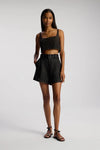 A.L.C. SKY CROP TOP IN BLACK