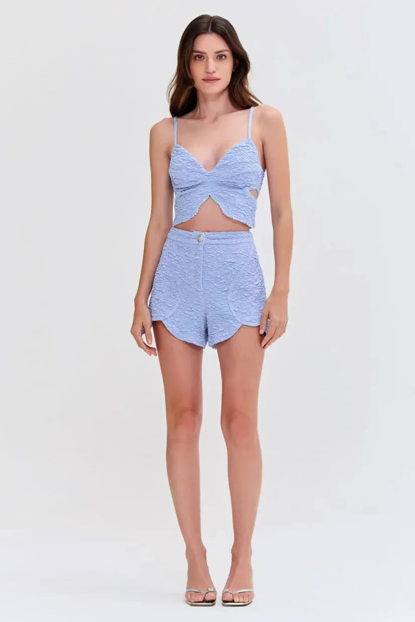 PAPILLON JACQUARD BUTTERFLY TOP