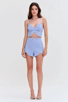 PAPILLON JACQUARD BUTTERFLY TOP