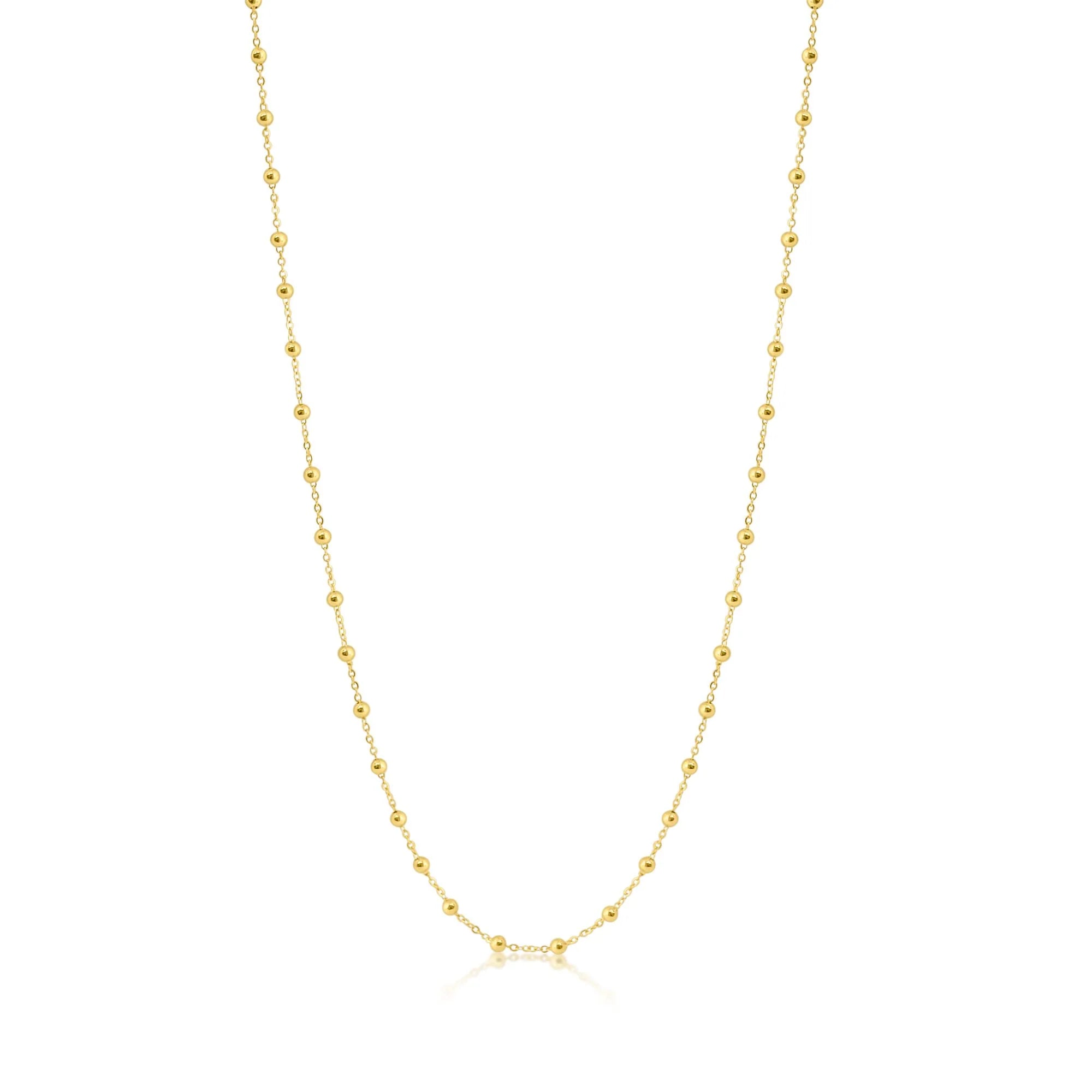 MONISHA MELWANI GOLD DAINTY NECKLACE